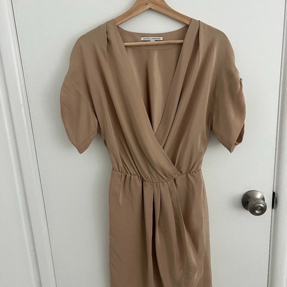 VINTAGE DUSTY PINK AMANDA UPRICHARD MINI DRESS - Picture 2 of 4